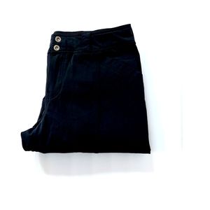 REI Black Screeline Convertible (roll‎ up) Pant Size 12 Style #109751